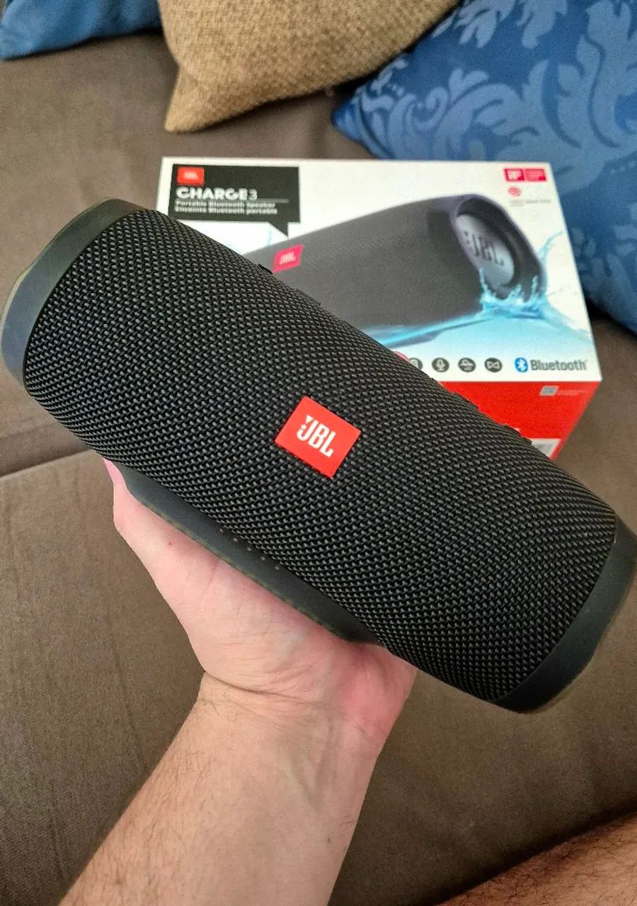 Caixa de Som Bluetooth JBL Charge 3