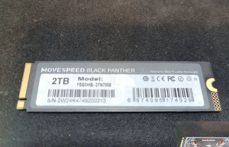 SSD NVME 2tb PCIE 4 MoveSpeed PS5 PC e Note - Foto 2