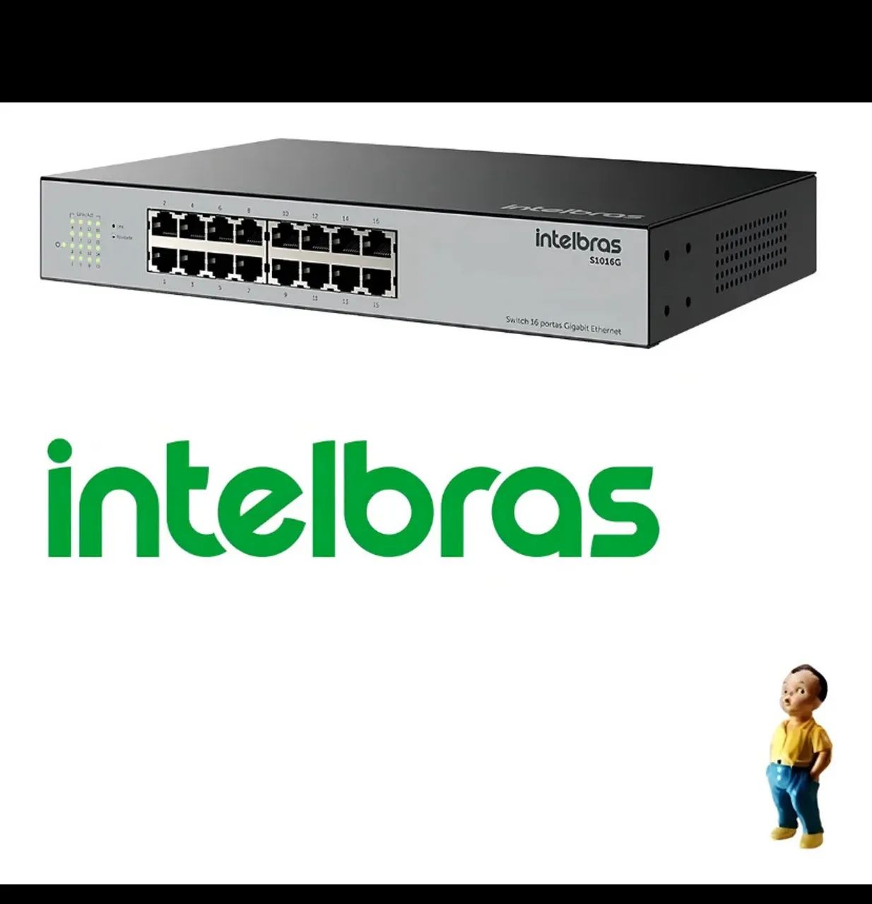 Switch intelbras S1016G  - Foto 3