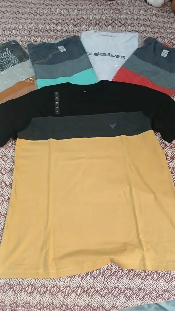 Kit 5 camisas zero 