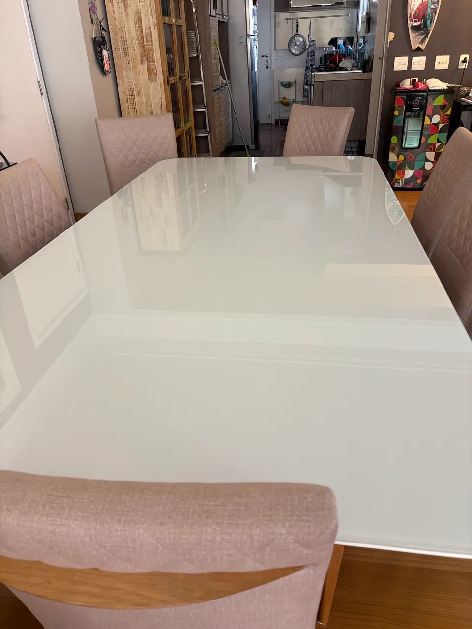 Mesa de jantar seminova  - Foto 2