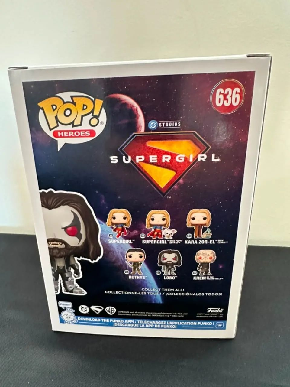 Funko Pop Supergirl Lobo 636 - Foto 4