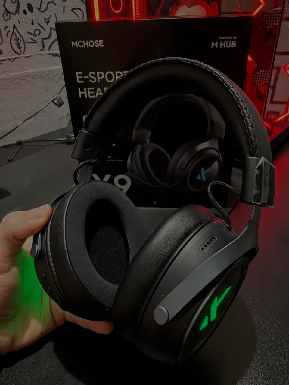 Headset MCHOSE X9  - Foto 5