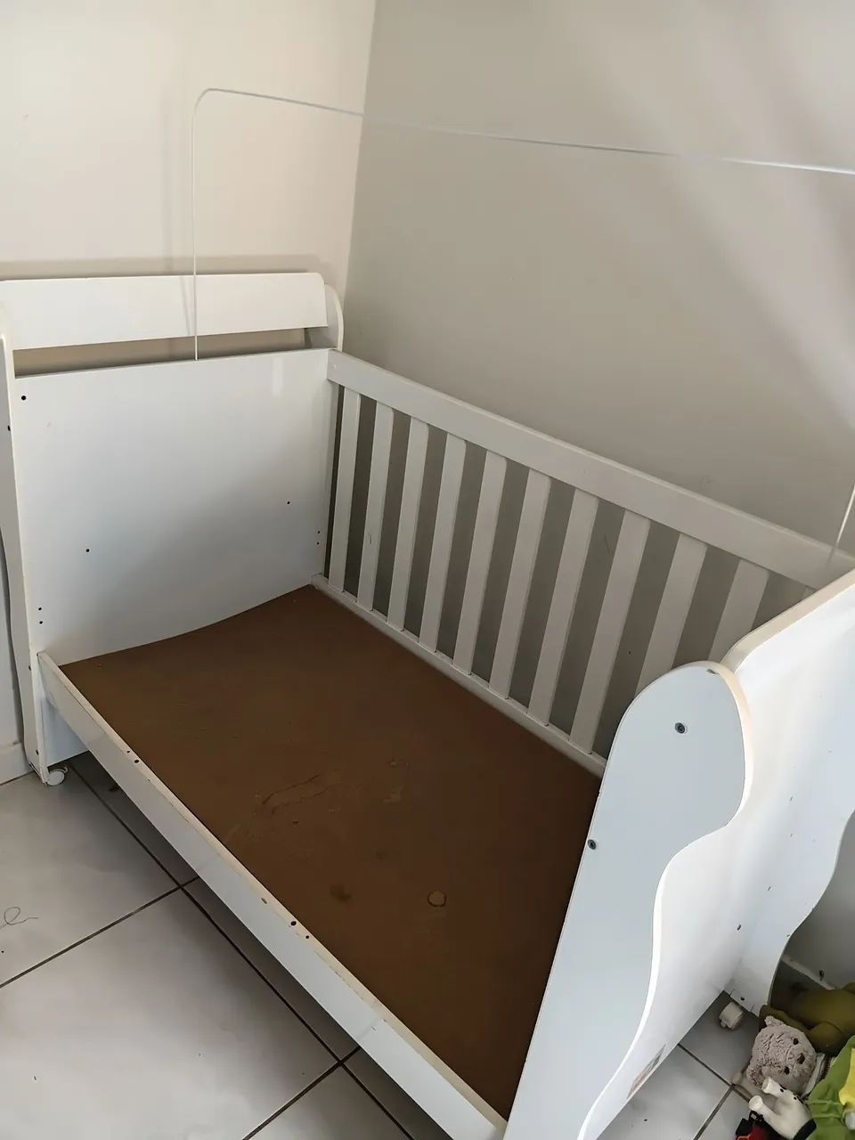 Berço cor branco em otimo estado - Foto 4