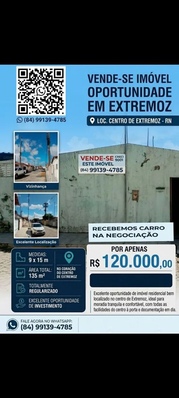 Casa a venda em no centro de Extremoz  - Foto 4