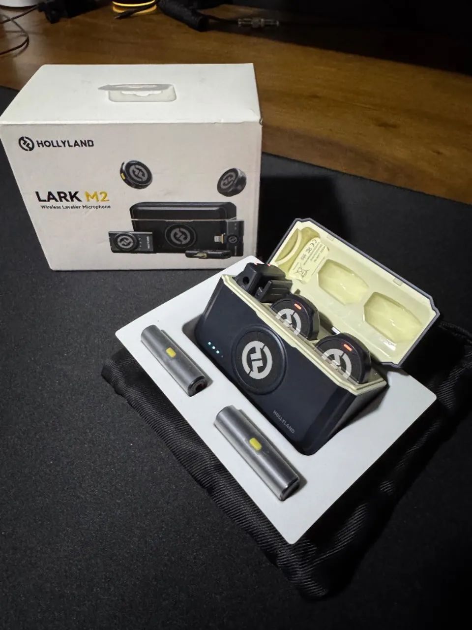 Hollyland Lark m2 Microfone (cam, iOS, android)