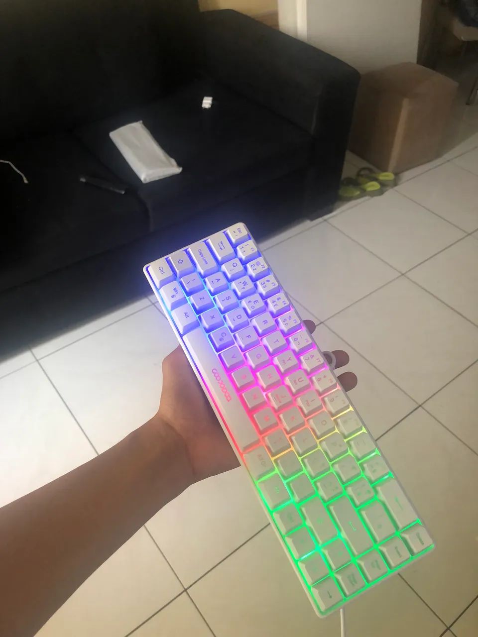 Teclado 60% RGB
