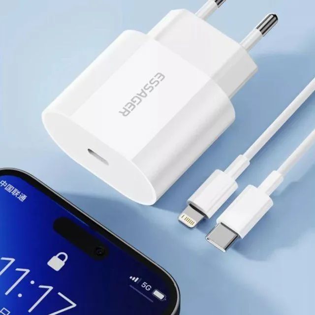 ? Carregador Essager para iPhone - Carga Rápida e Segura (Novo) - Foto 4