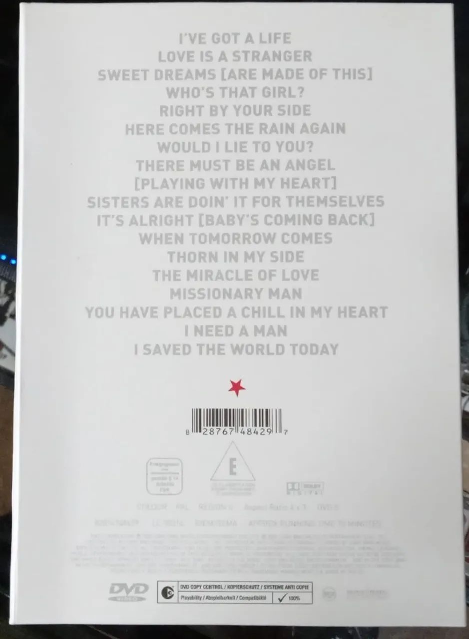 DVD Eurythmics Ultimate Collection - Importado - Foto 3