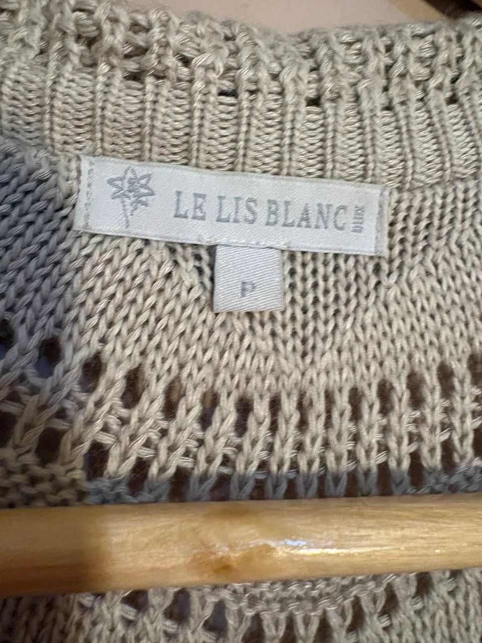 Colete de tricô da Lelis Blanc off white  - Foto 2