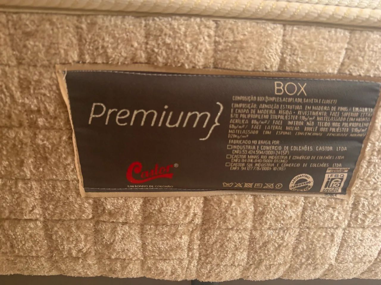 Cama box casal Castor - Foto 4