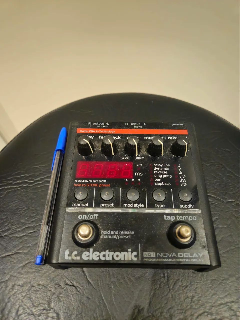 Pedal Tc Electronics Nova Delay - Foto 2