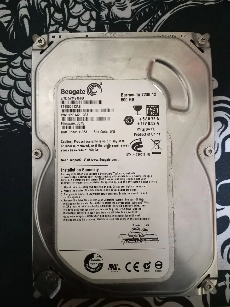 HD de 500gb