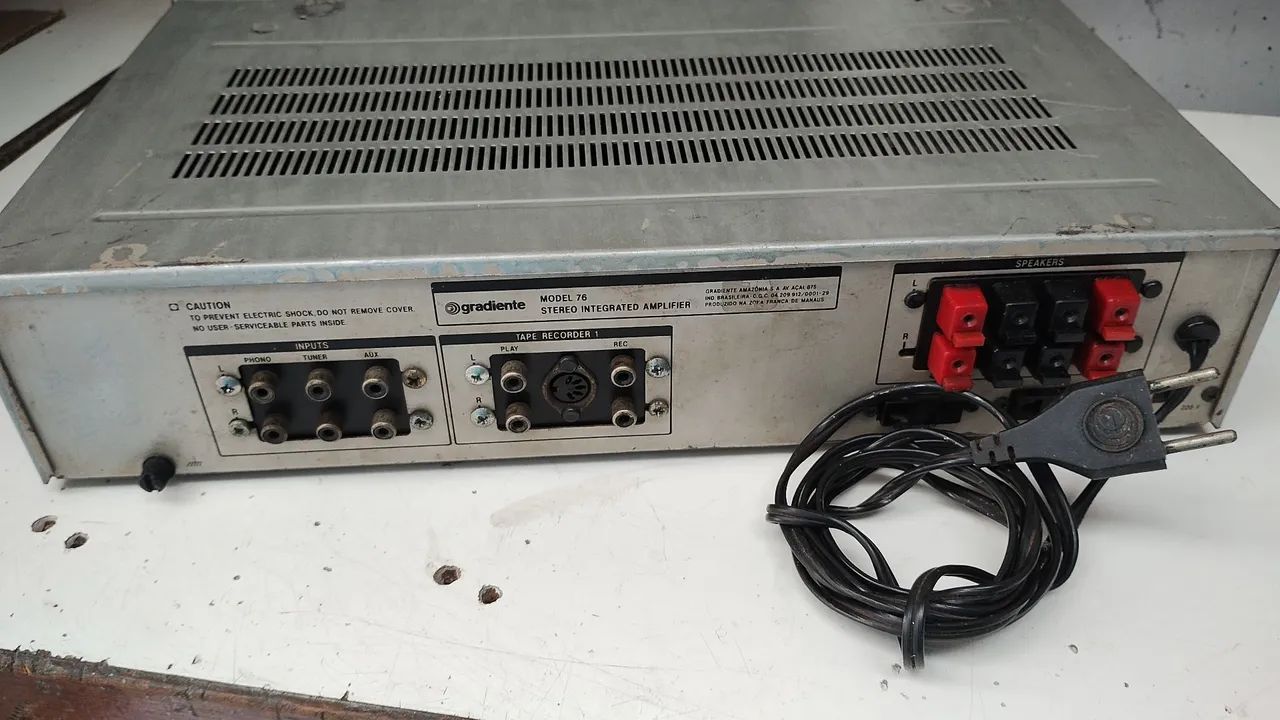 Amplificador gradiente modelo 86 - Foto 5