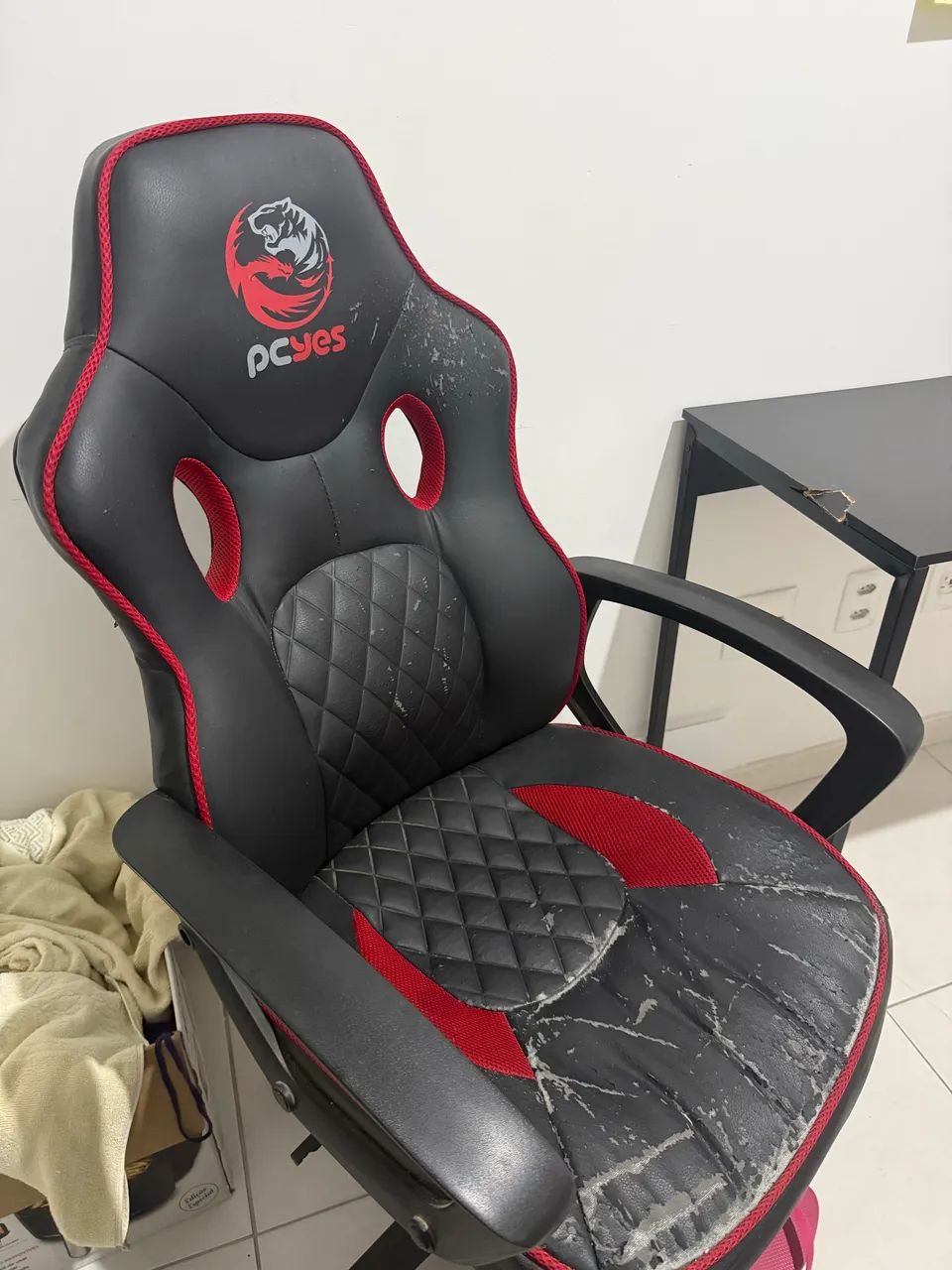 Pcyes Mad Racer Master STi Gaming Chair – Black and Red