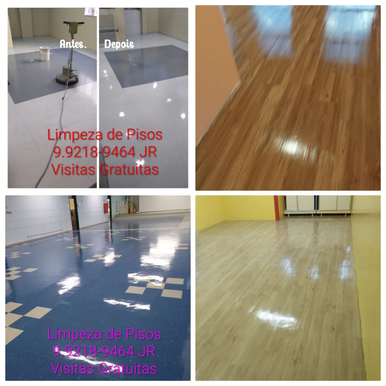 Limpeza de Pisos Vinílico Epóxi Paviflex 