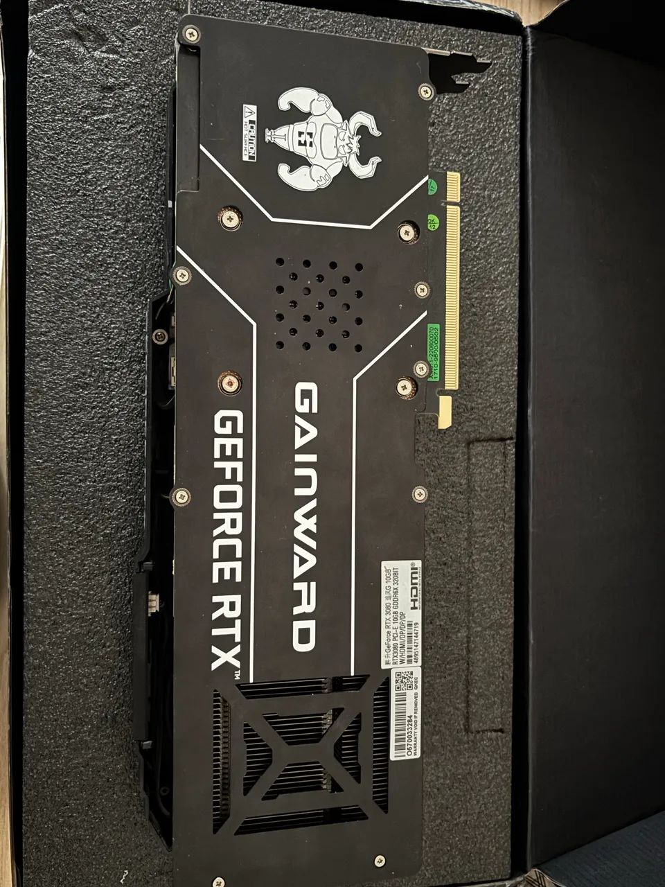 Placa de vídeo RTX 3080 - Estado de Nova