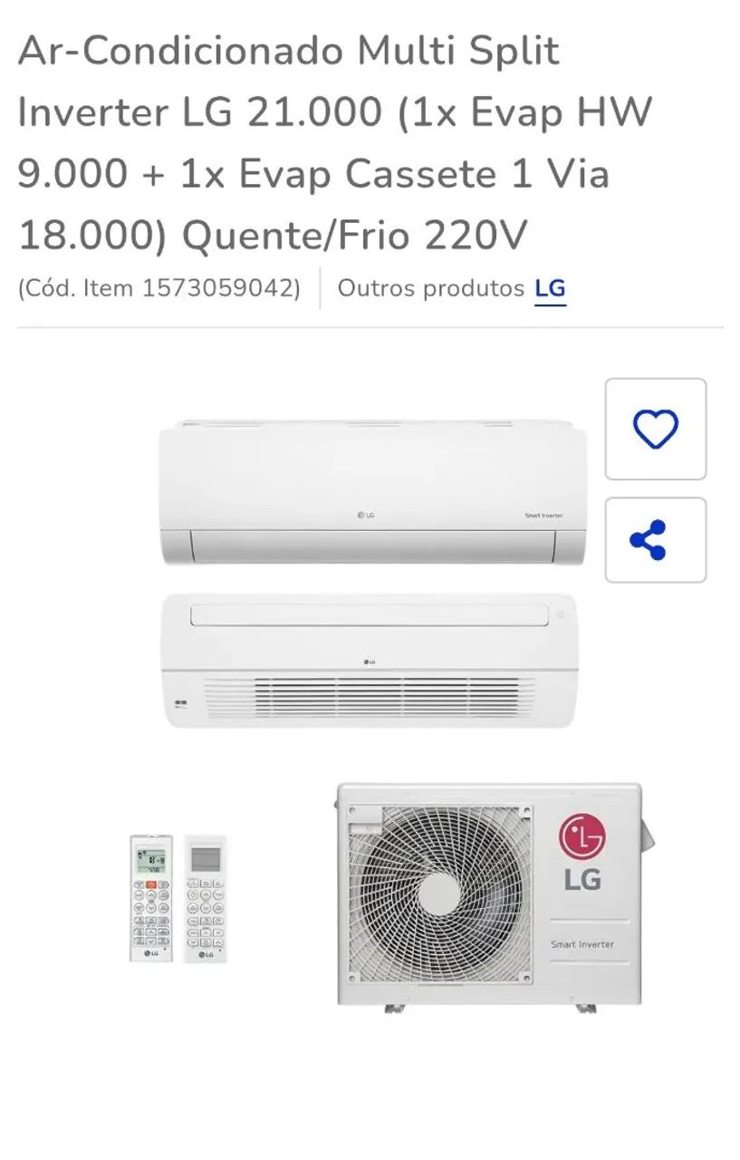 Ar condicionado multi split lg - Foto 2