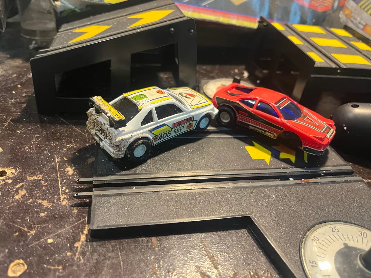 conjunto de autorama antigo sem teste  - Foto 4