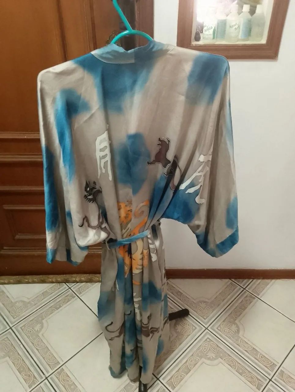 Roupão seda pura - Foto 3