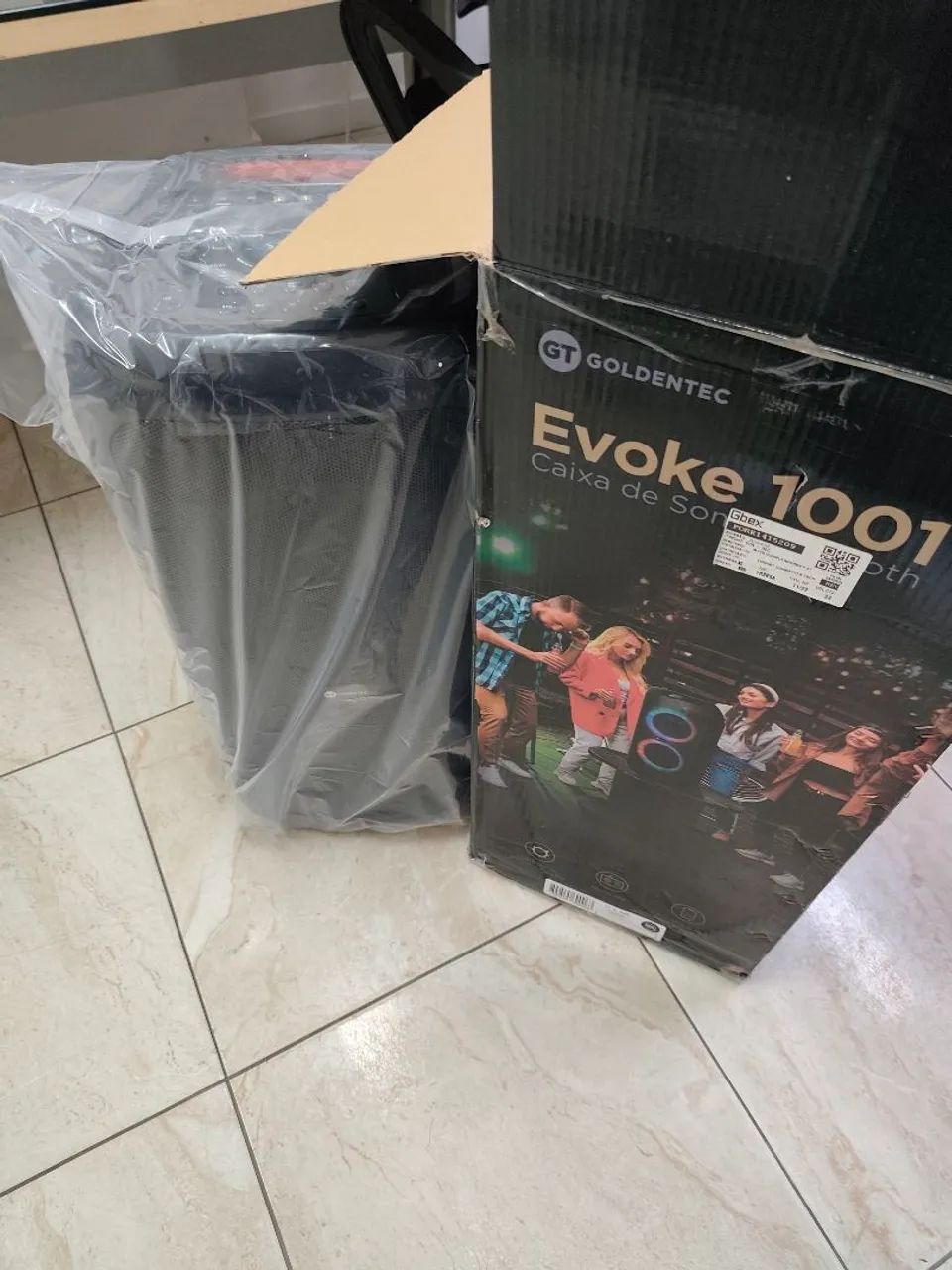 Caixa de SOM evoke 1001 nova  - Foto 4