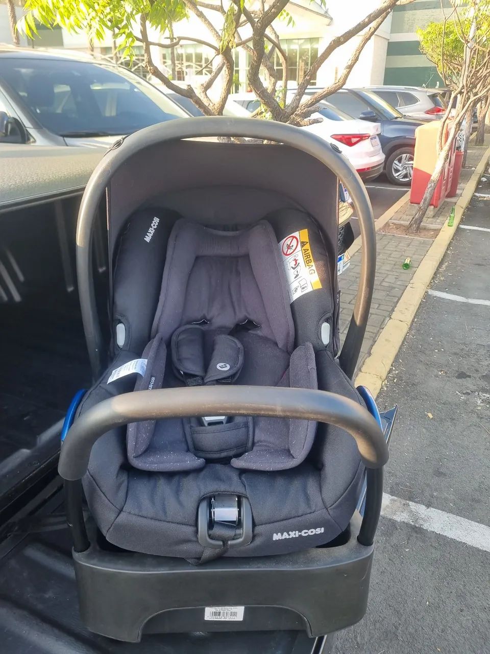 bebê conforto Maxi-Cosi com base veicular - Foto 2