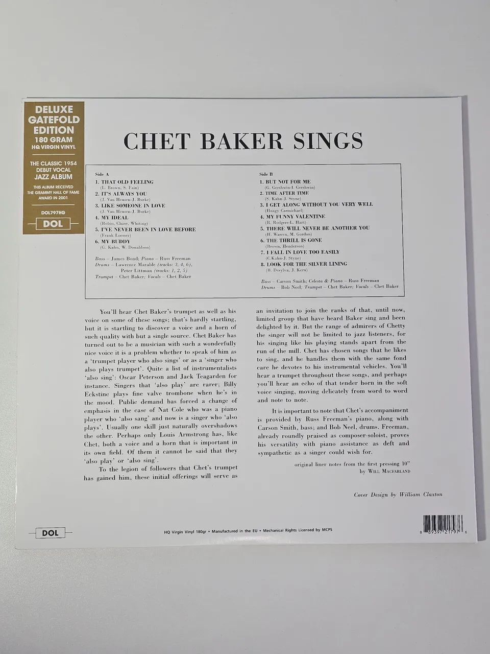 Vinil Chet Baker Sings - Foto 3