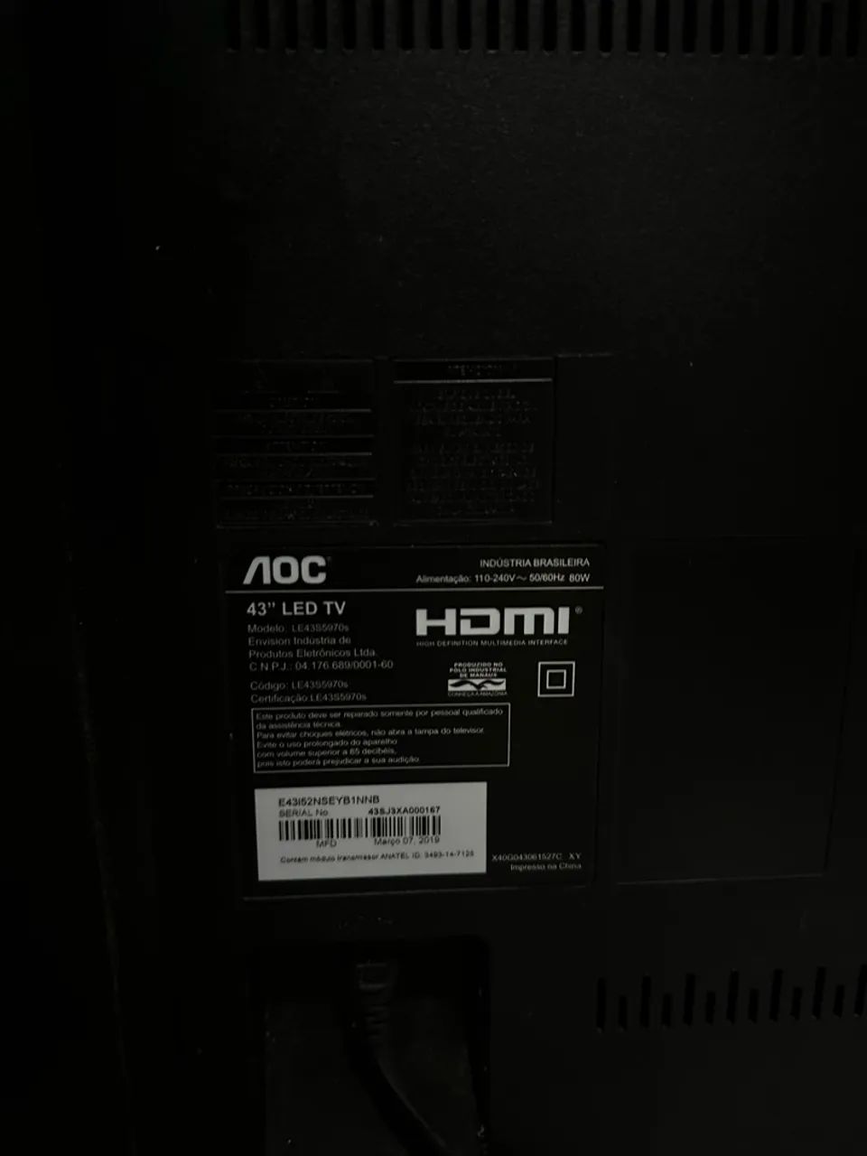 TV AOC 43? LED - Foto 2