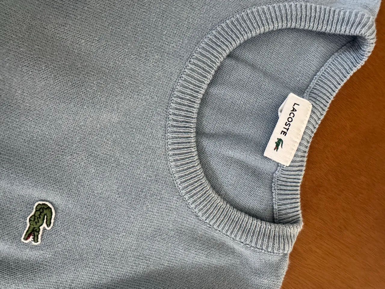 Blusa Malha Infantil Lacoste Original  - Foto 5