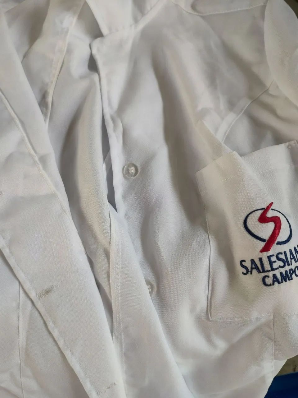 Jaleco Branco Salesiano