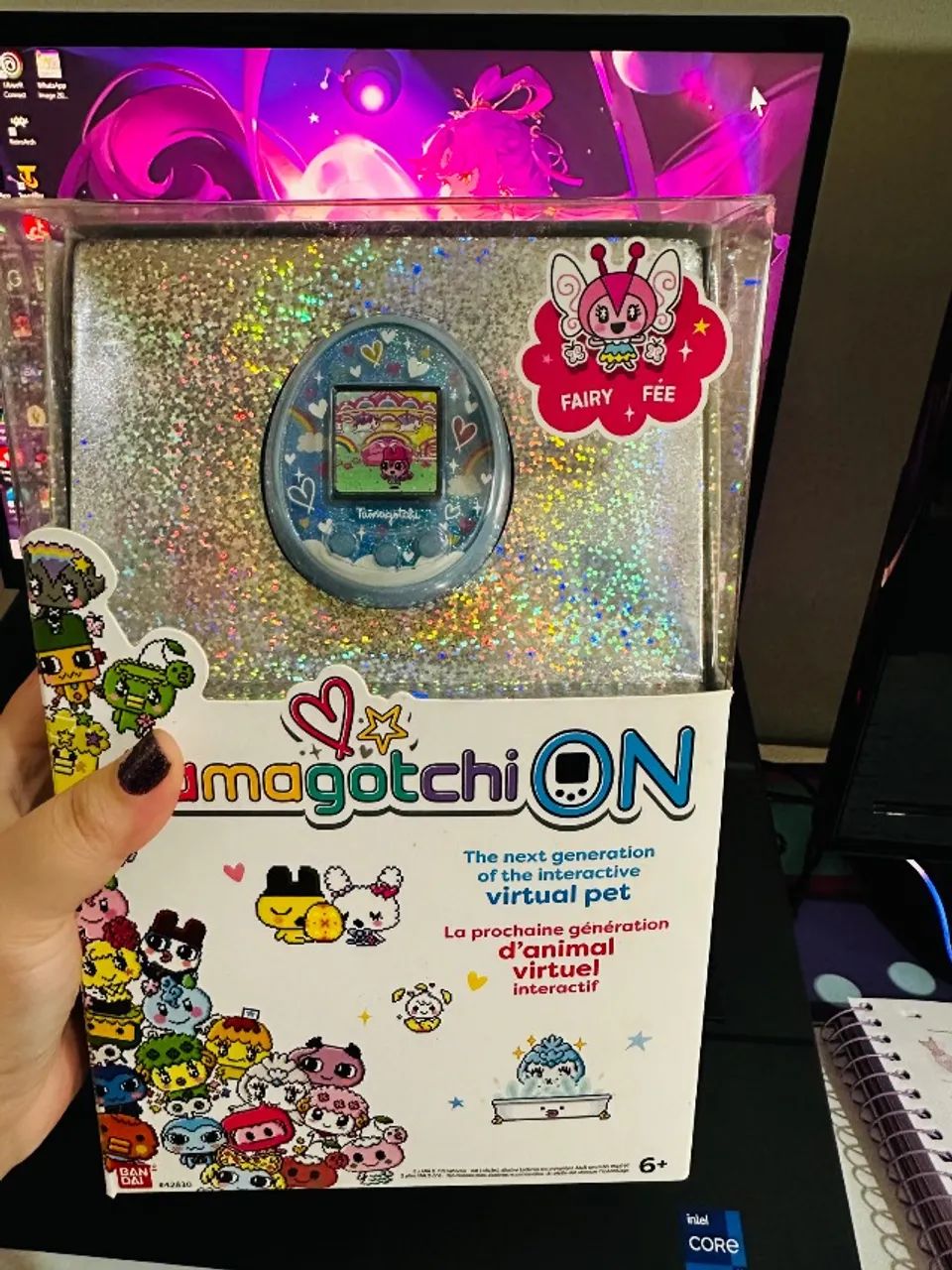 Tamagotchi On blue 