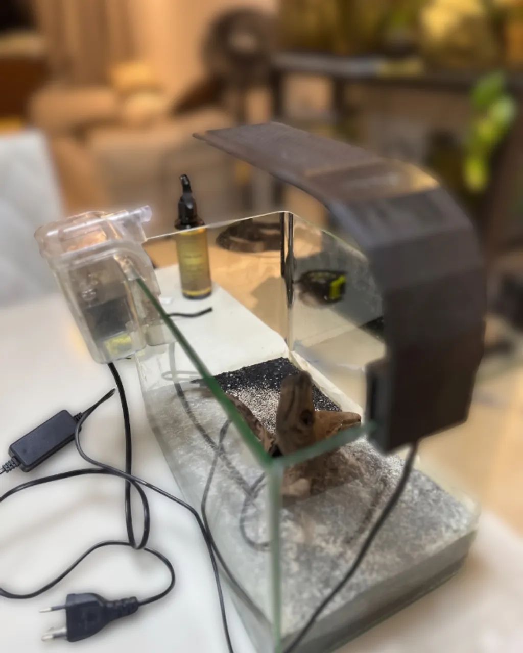 Aquário Completo Ocean Tech vidro curvo SetUp Completo - Foto 3