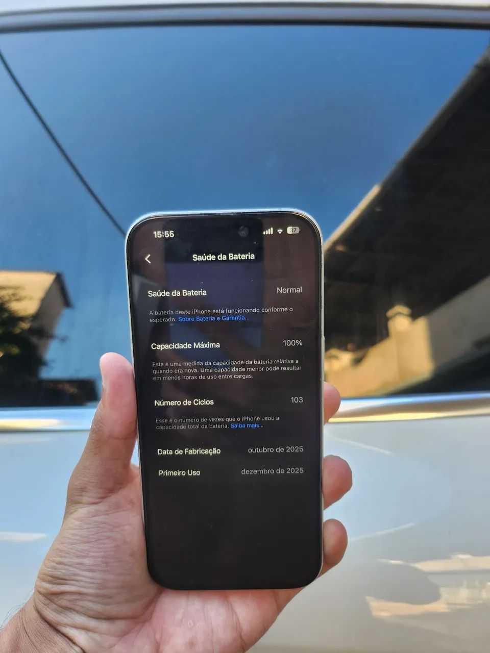 Iphone 17 Branco 256Gb com Caixa e Nota - Foto 2