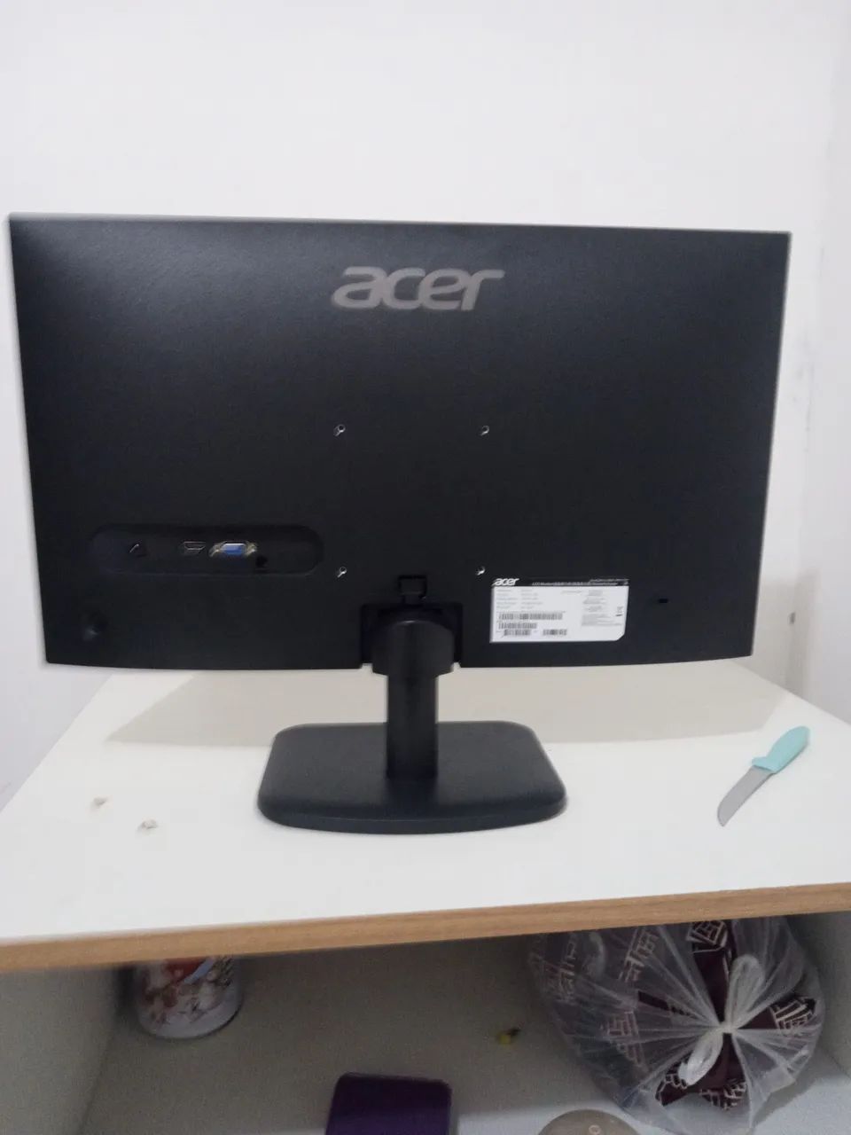 Monitor Acer 23,8 polegadas novinho sem uso - Foto 2