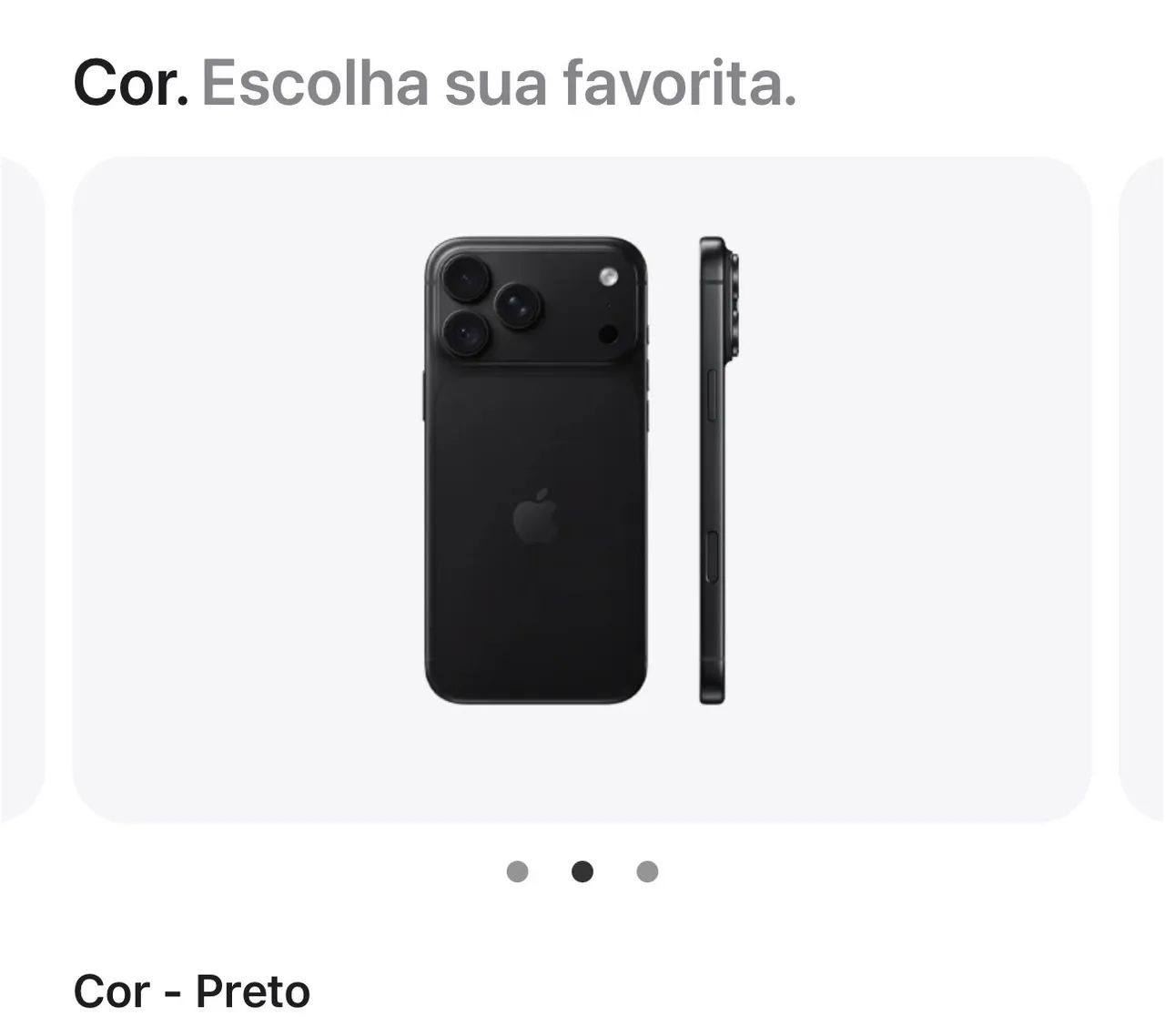 IPHONE 18 PRO MAX 256 GB PRETO 