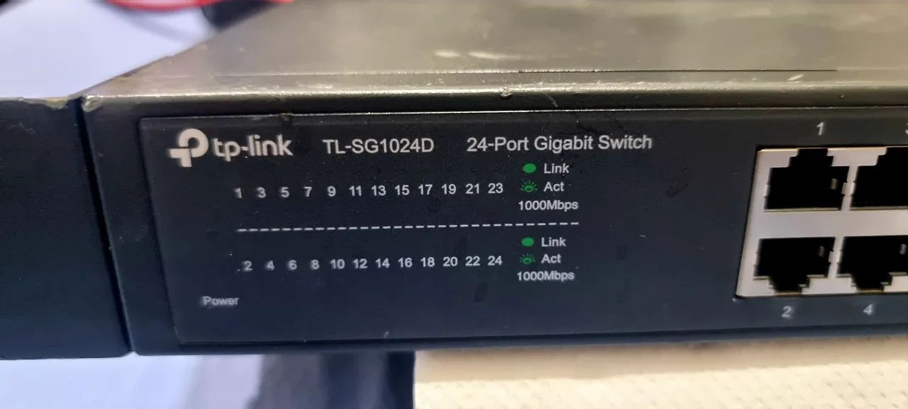 Switch TP-Link TL-SG1024D 24 Portas Gigabit  - Foto 2