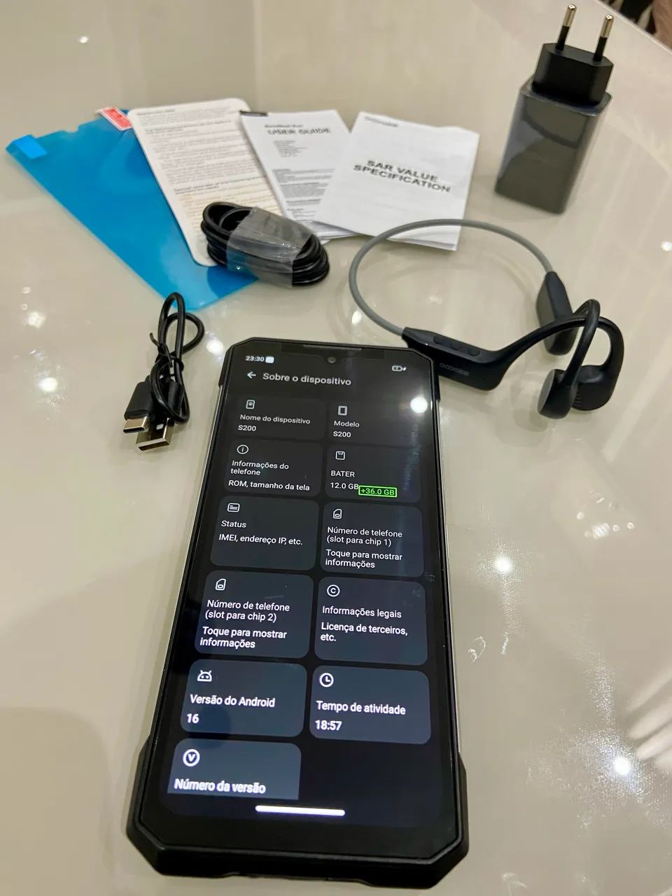 ? DOOGEE S200 5G - NOVO - - Foto 5