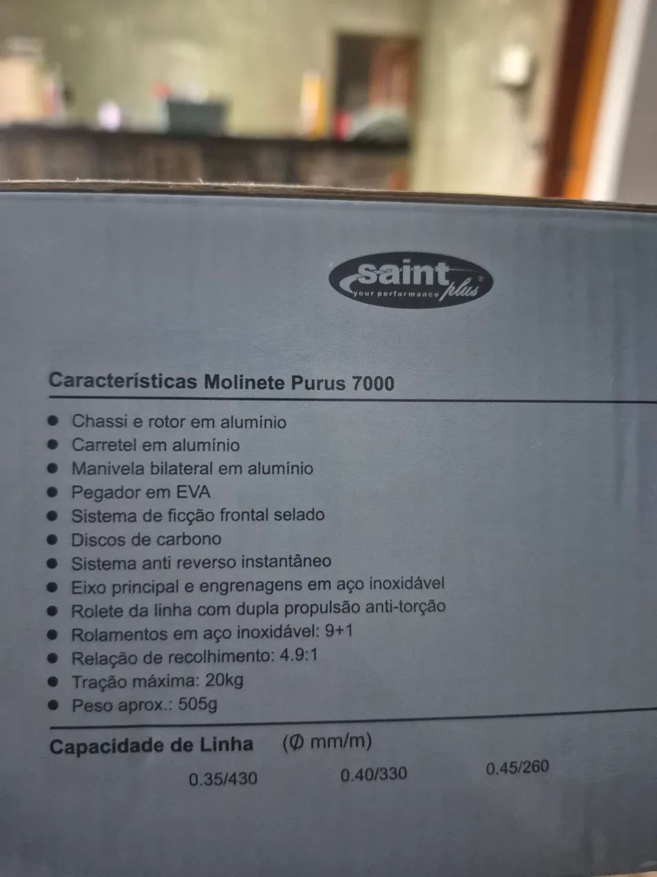 Molinete de pesca