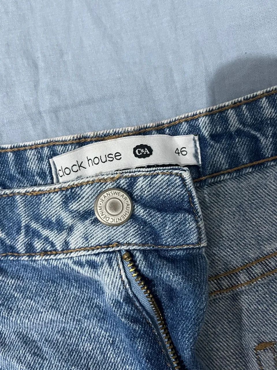 Minissaia jeans renner 46  - Foto 2