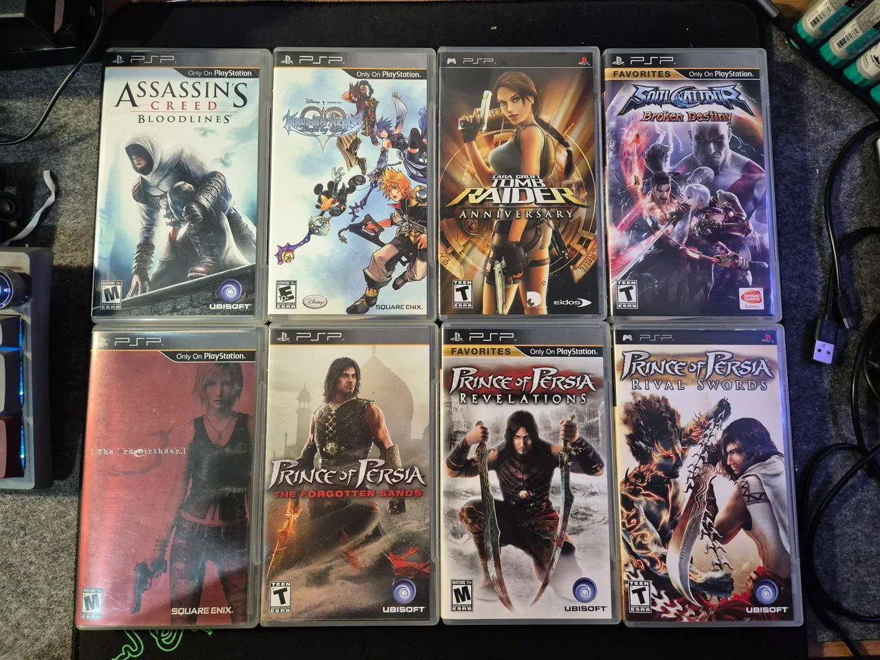 PSP カセット集 Pacote 8 jogos originais de PSP - Jogos de Vídeo Game - Pinto