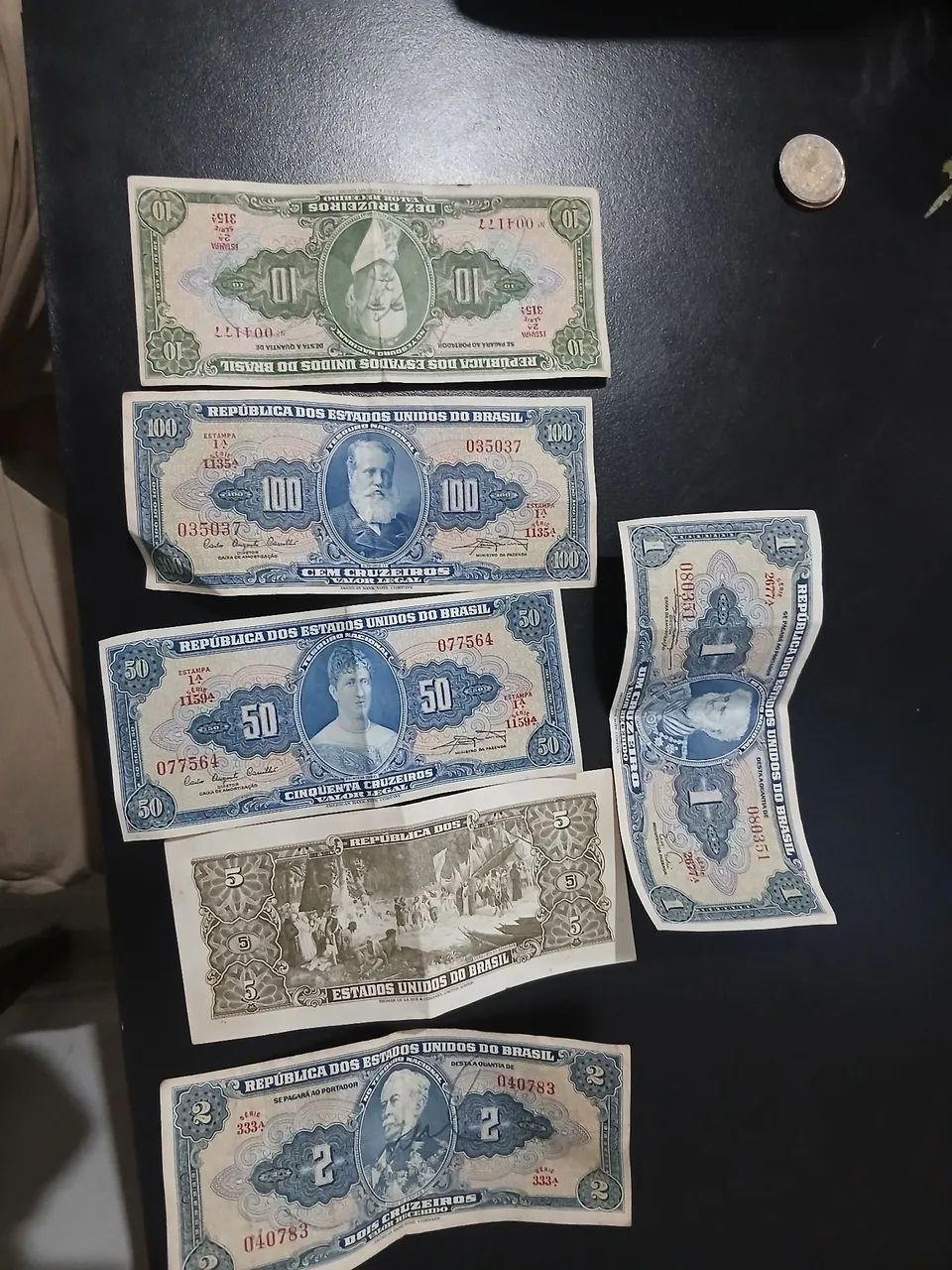 Notas antigas a pronta entrega 