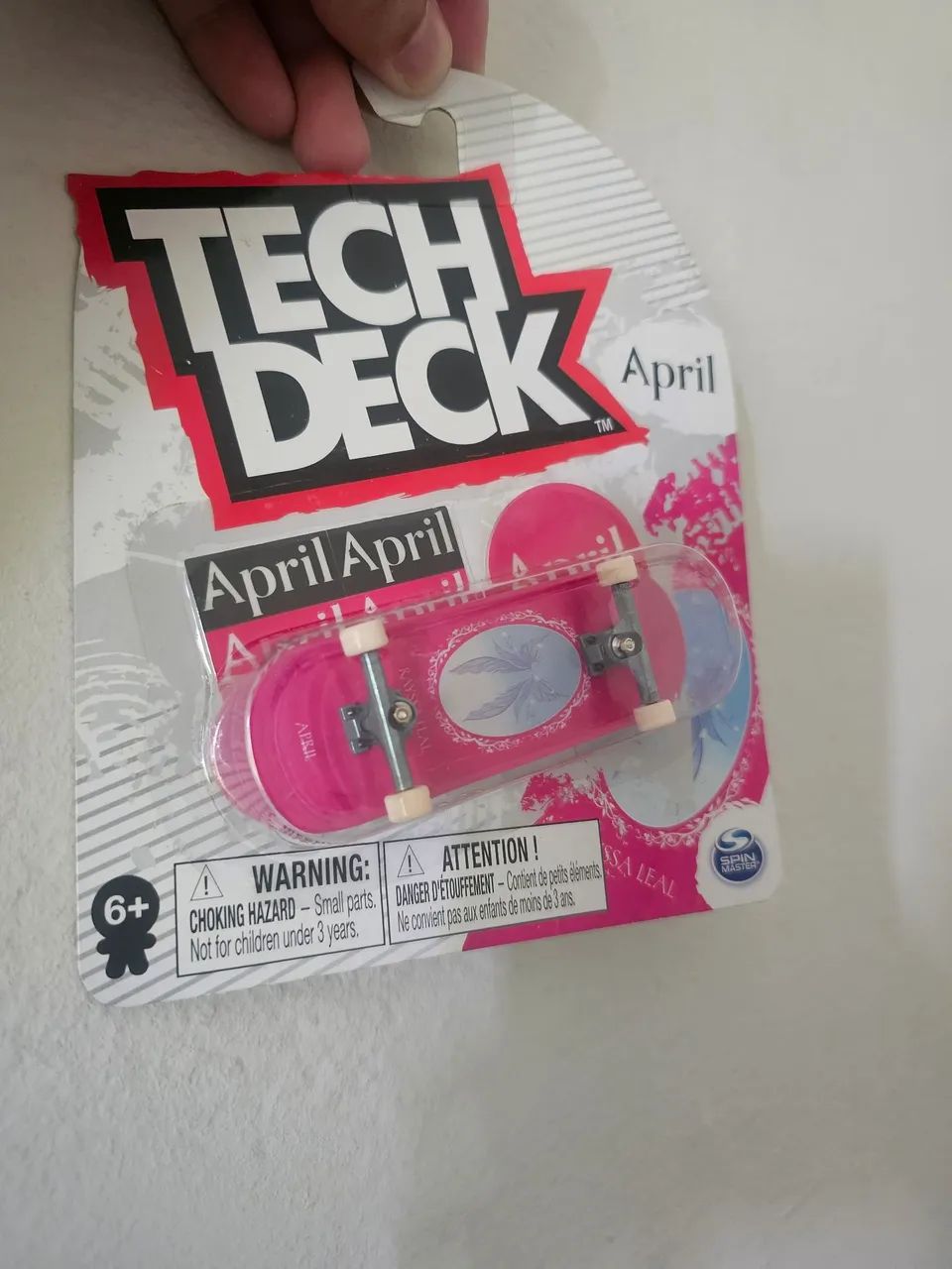 skate de dedo tech deck april rayssa leal 96mm original - Foto 2