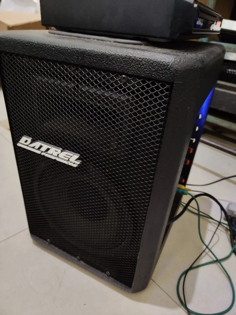 Caixa ativa Datrel AT8-100 sem bluetooth - Foto 4
