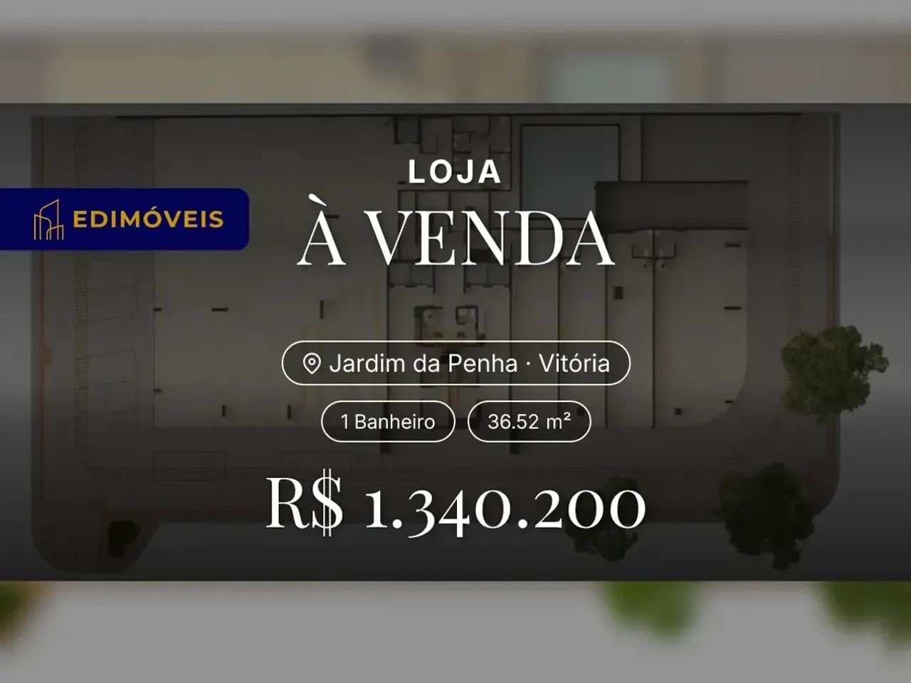 Loja em Jardim da Penha, espaço comercial com visibilidade e acessibilidade