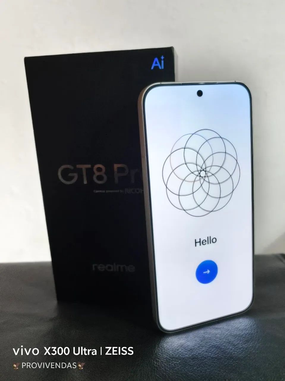 REALME GT8 PRO GLOBAL 512GB BRANCO CÂMERA DE 200MP COM IA ACT