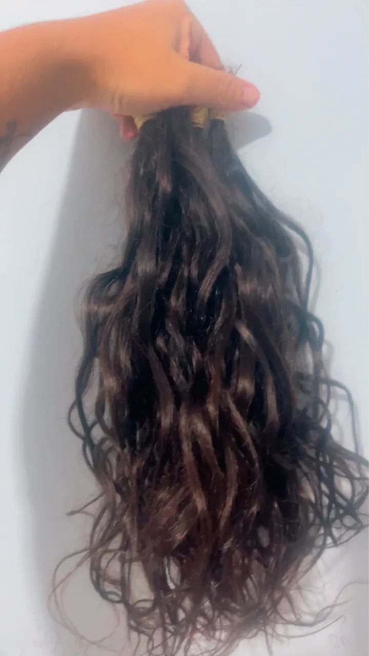 Cabelo 50 cm humano 