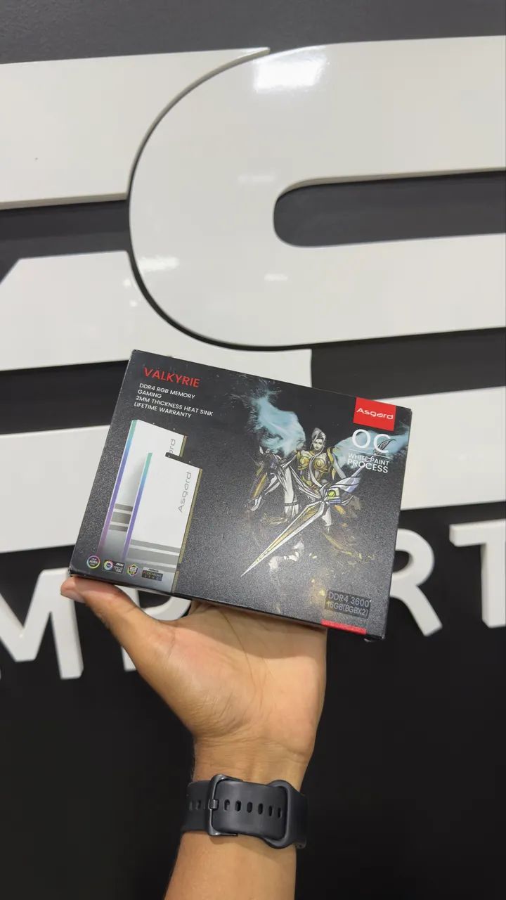 Memória 16Gb 8x2  , Asgard Valkyrie 3600 Mz ddr4! 
