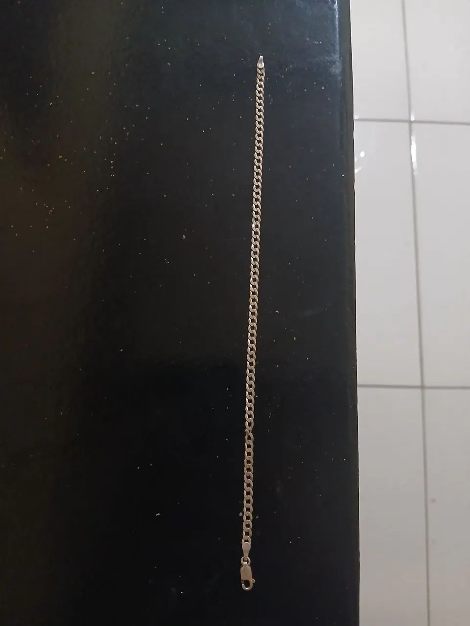 Cordão e pulseira de prata 3MLM - Foto 4