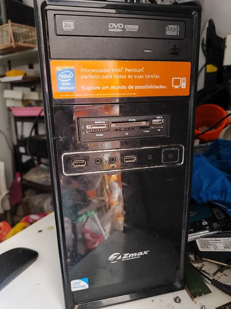 CPU I3 com 12gb de ram e SSD 120gb 