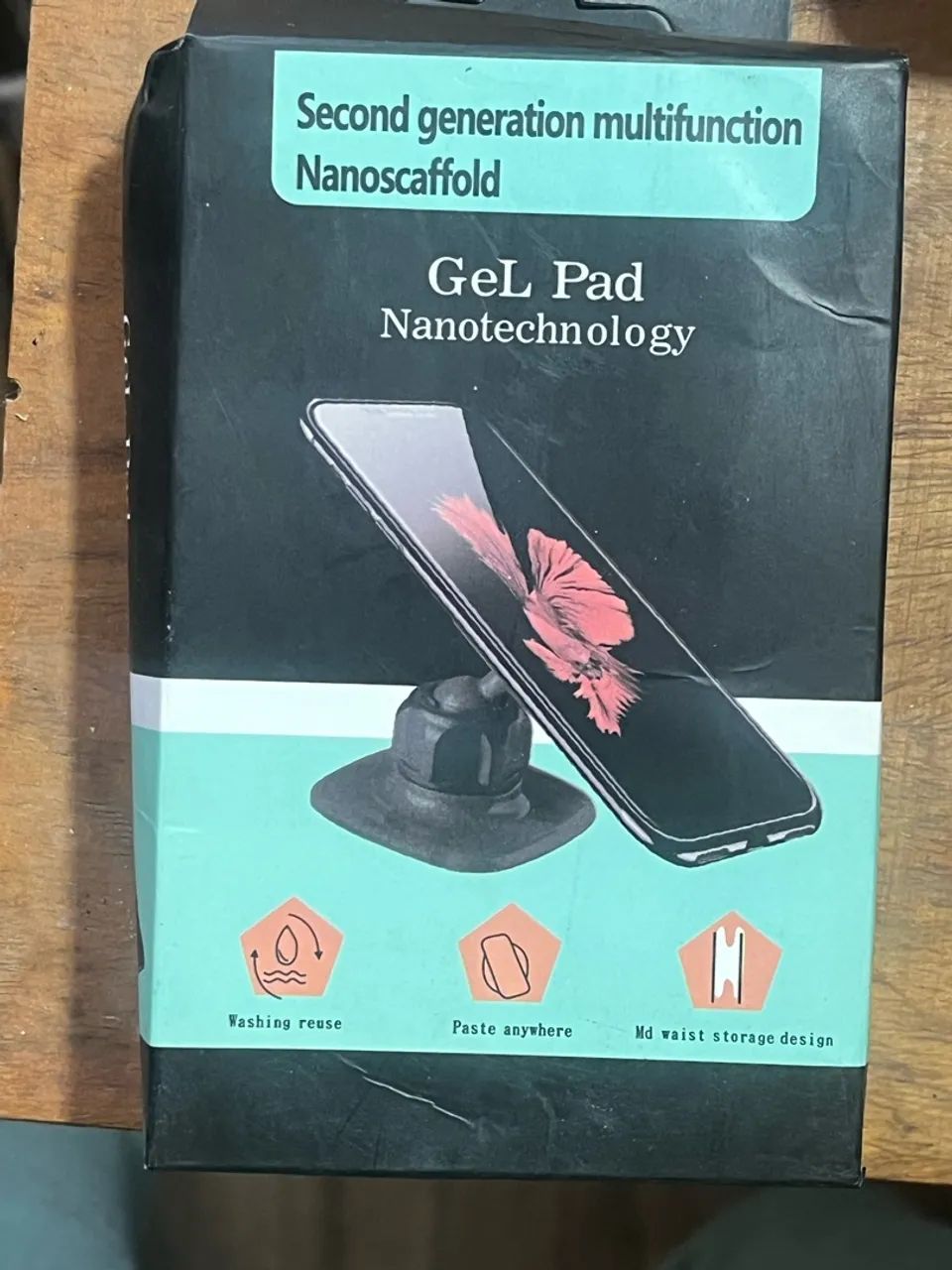 Suporte Celular Com Nanotecnologia Gel Com Cola